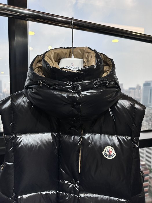 Clothing Moncler puffer vest Black 008