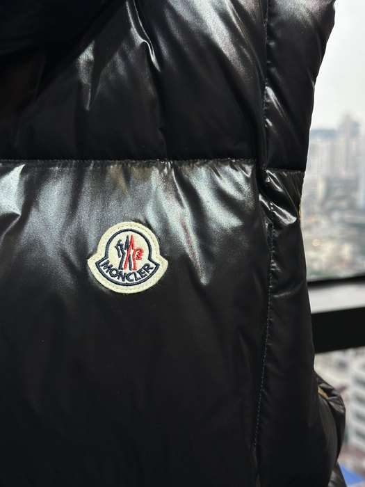 Clothing Moncler puffer vest Black 008
