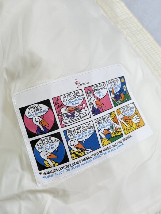 Clothing Moncler puffer vest White 001