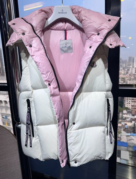 Clothing Moncler puffer vest White 002