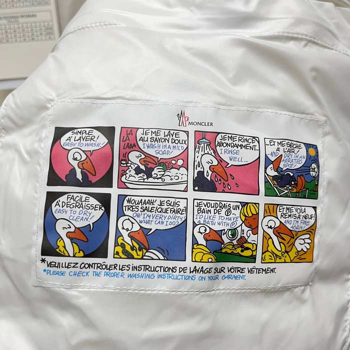 Clothing Moncler puffer vest White