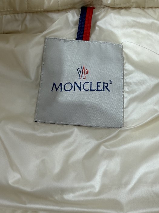 Clothing Moncler quilted down jacket Beige