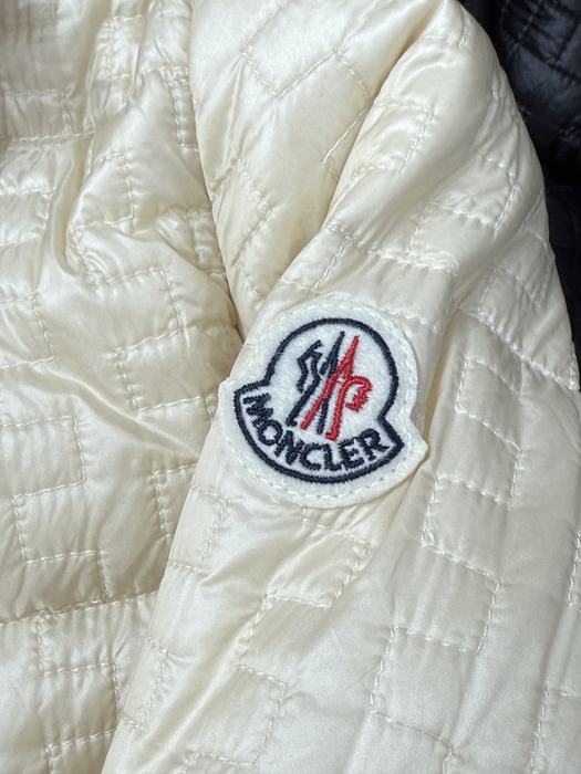 Clothing Moncler quilted down jacket Beige