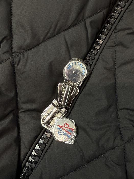 Clothing Moncler quilted down jacket Black