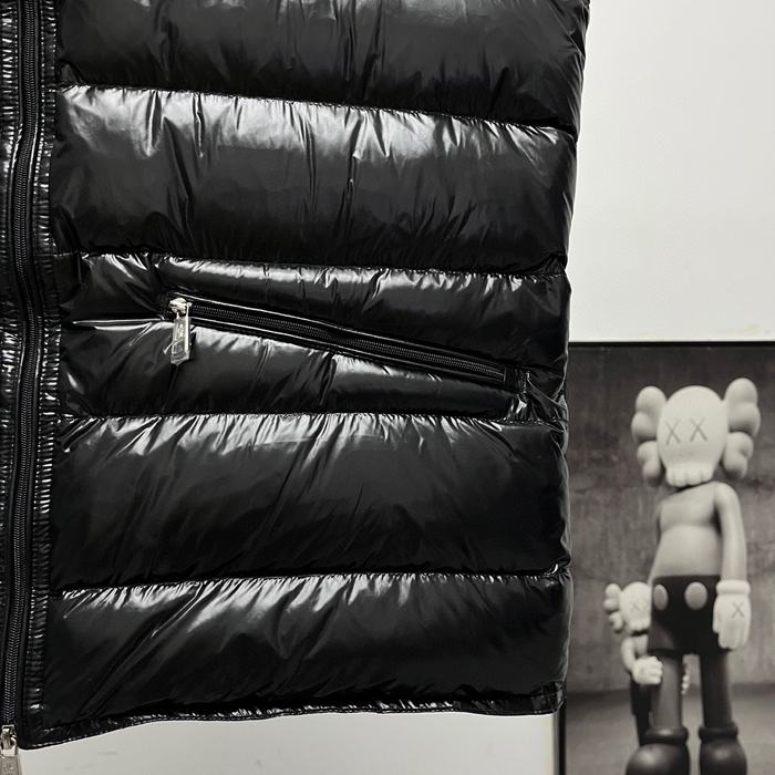 Clothing Moncler quilted down vest Black