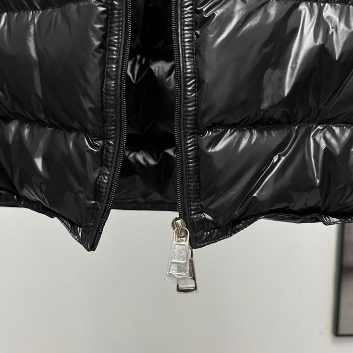 Clothing Moncler quilted down vest Black