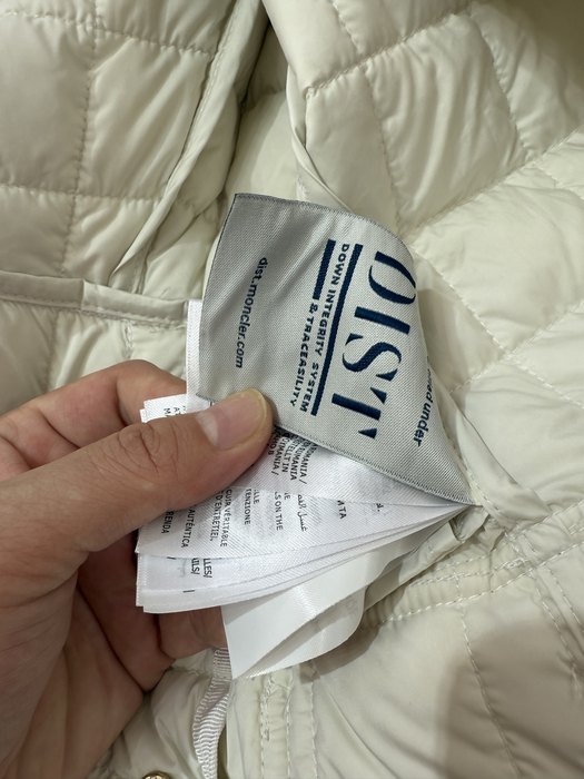 Clothing Moncler quilted jacket Beige