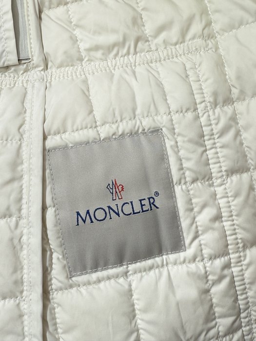 Clothing Moncler quilted jacket Beige