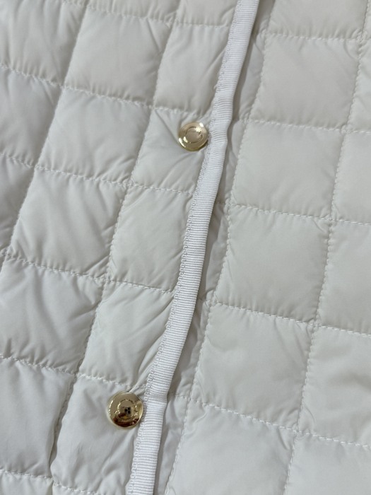 Clothing Moncler quilted jacket Beige