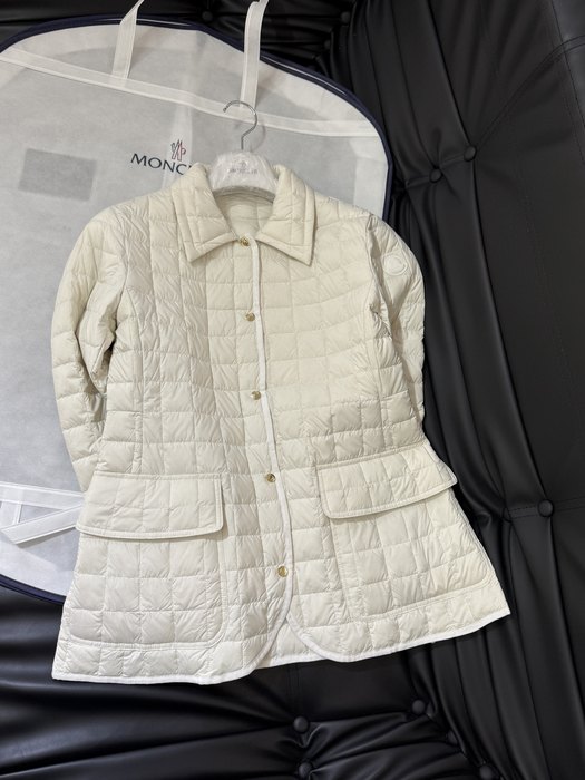 Clothing Moncler quilted jacket Beige