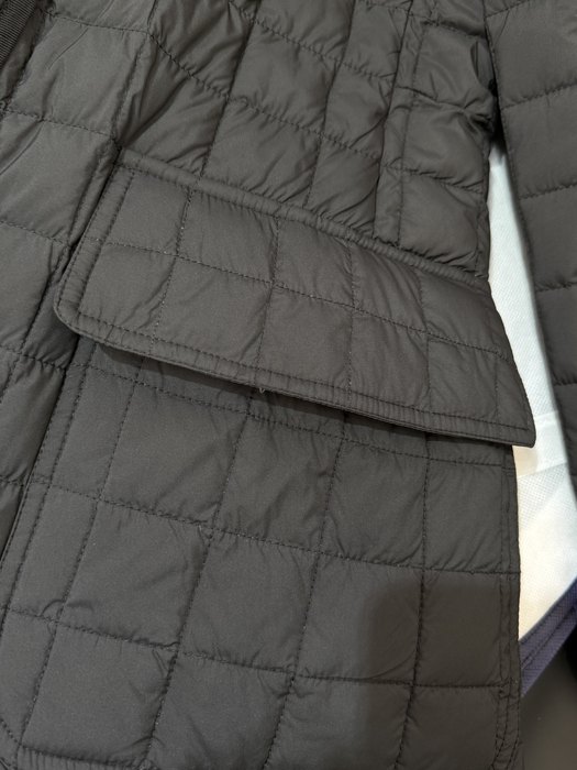 Clothing Moncler quilted jacket Black