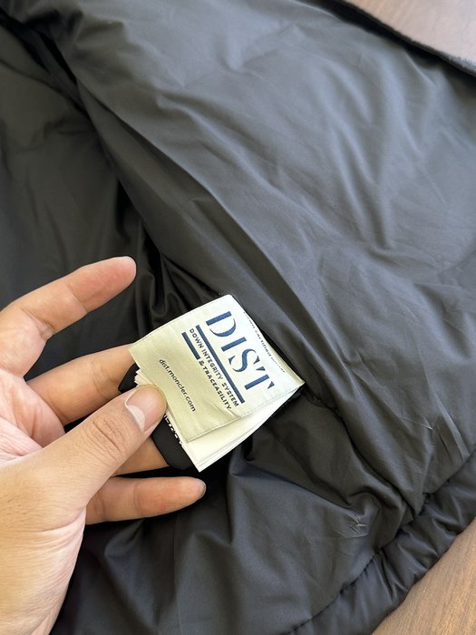 Clothing Moncler quilted knit lightweight down jacket Black