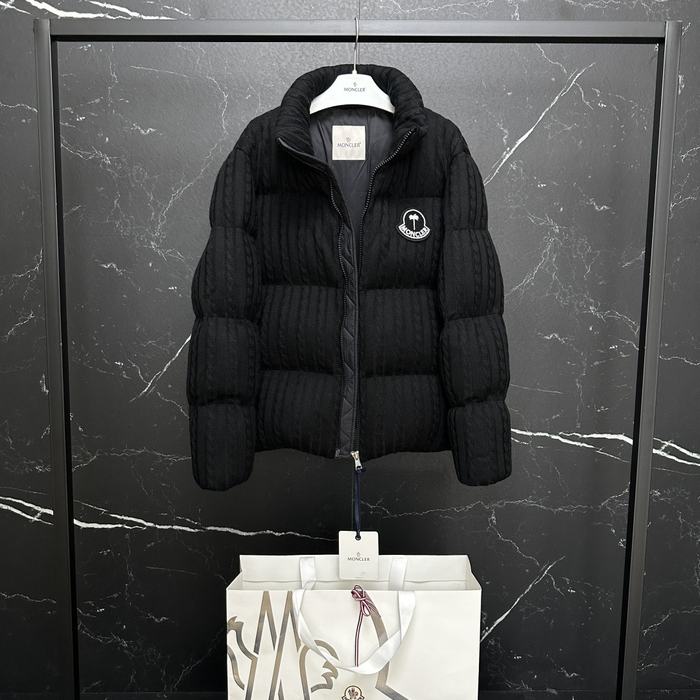 Clothing Moncler quilted padded jacket Black