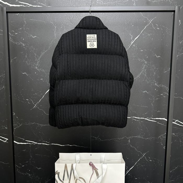 Clothing Moncler quilted padded jacket Black
