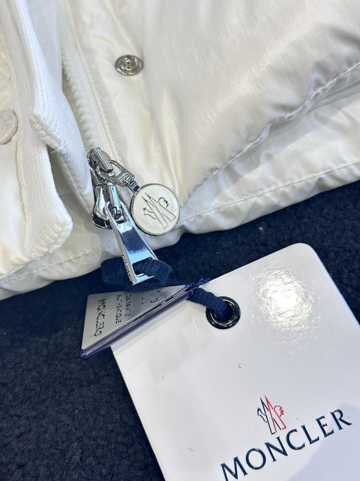 Clothing Moncler quilted puffer jacket White 001