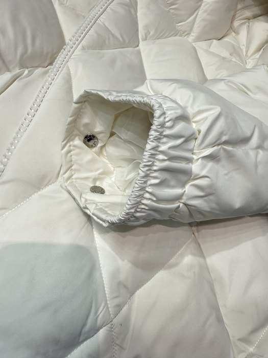 Clothing Moncler quilted puffer jacket White