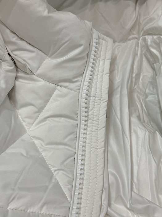 Clothing Moncler quilted puffer jacket White