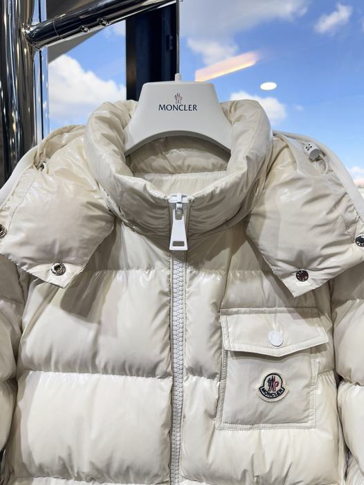 Clothing Moncler short down jacket Beige