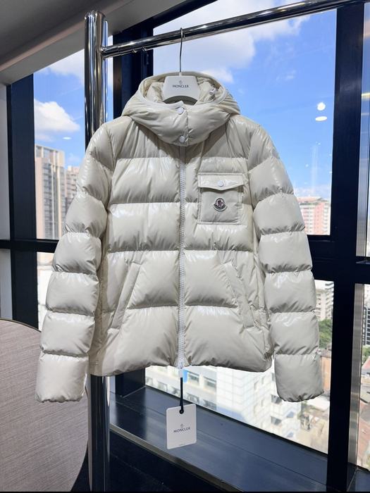 Clothing Moncler short down jacket Beige
