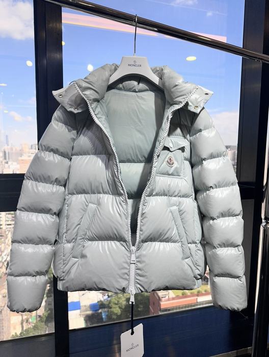Clothing Moncler short puffer jacket Grey