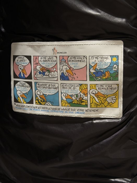 Clothing down coat Black