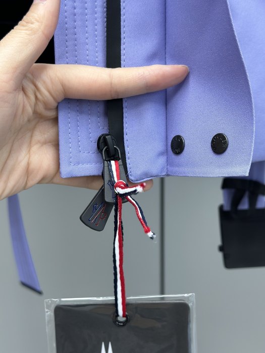 Clothing hooded down jacket Blue