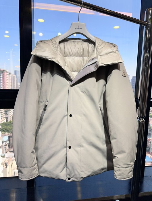 Clothing hooded jacket Beige