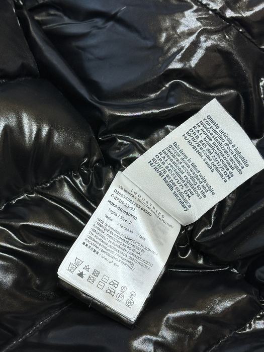 Clothing long puffer coat Black