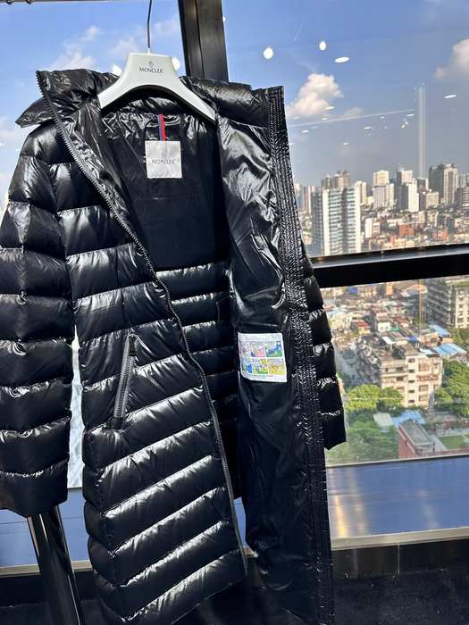 Clothing long puffer coat Black