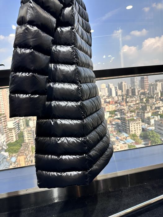 Clothing long puffer coat Black