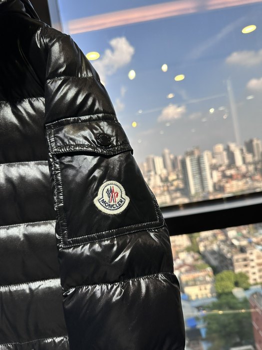 Clothing long puffer coat Black