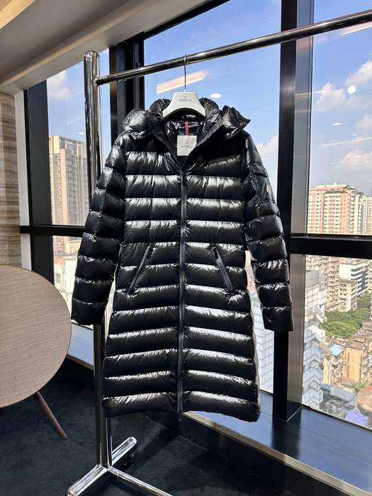 Clothing long puffer coat Black