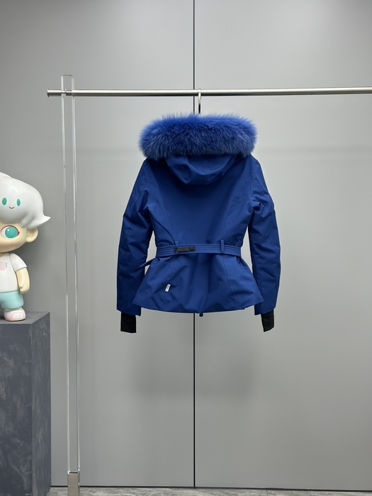 Clothing parka Blue
