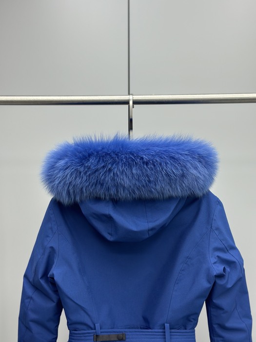 Clothing parka Blue