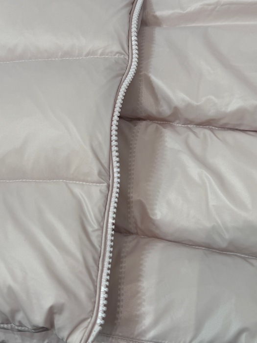 Clothing puffer jacket Beige