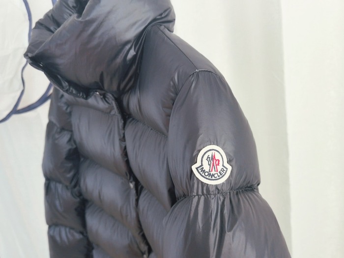 Clothing puffer jacket Black 007