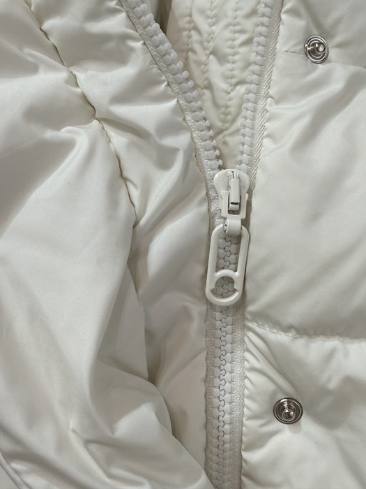 Clothing puffer jacket White 001