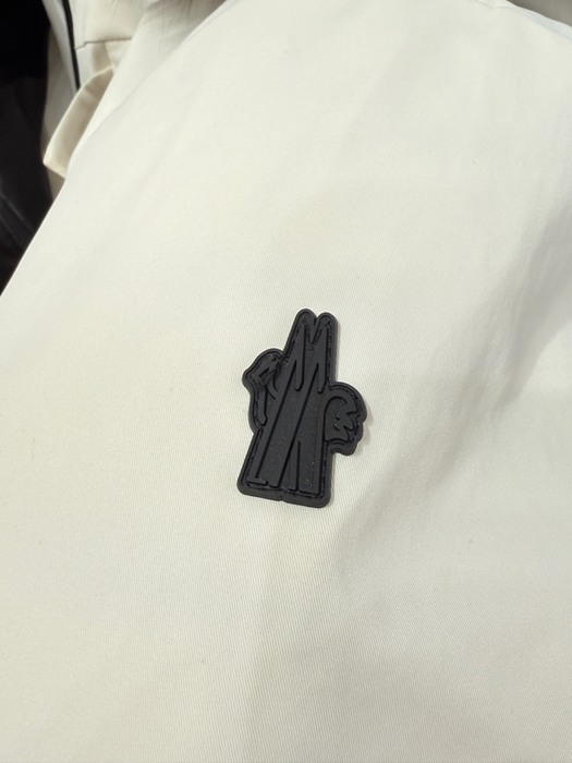 Clothing short parka coat White