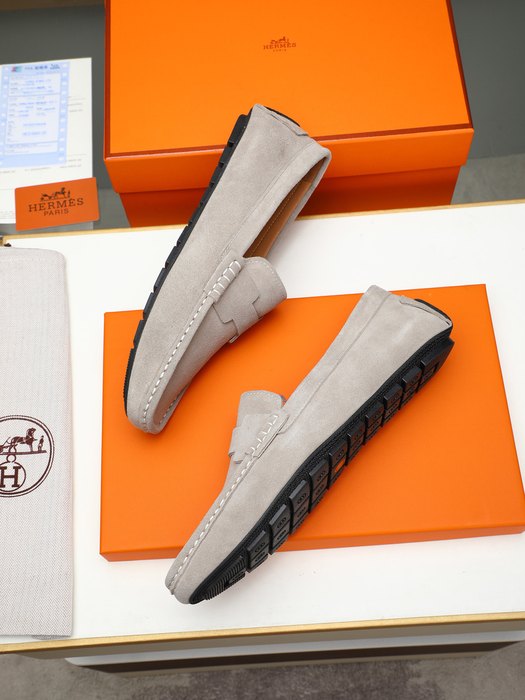 Shoes Hermès loafer Beige Size 38 44