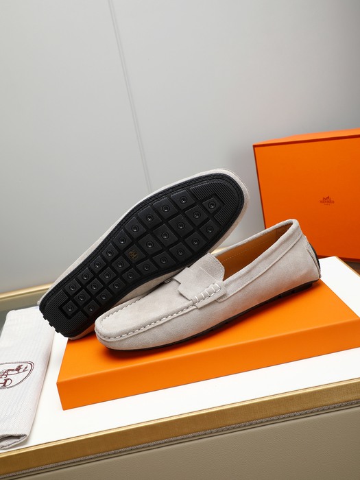 Shoes Hermès loafer Beige Size 38 44