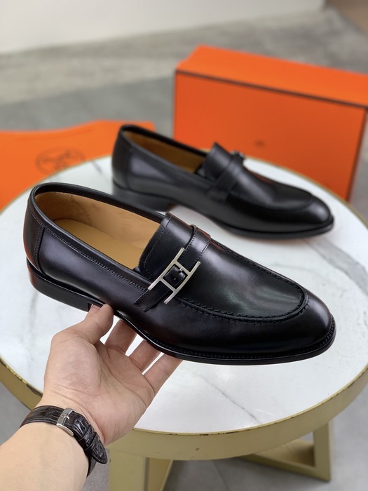 Shoes Hermès loafer Black Size 39 45