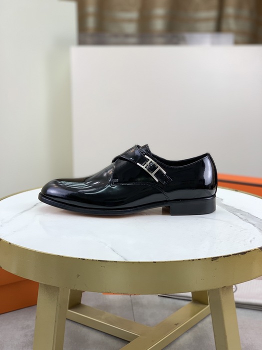 Shoes Hermès monk strap dress shoes Black Size 39 44
