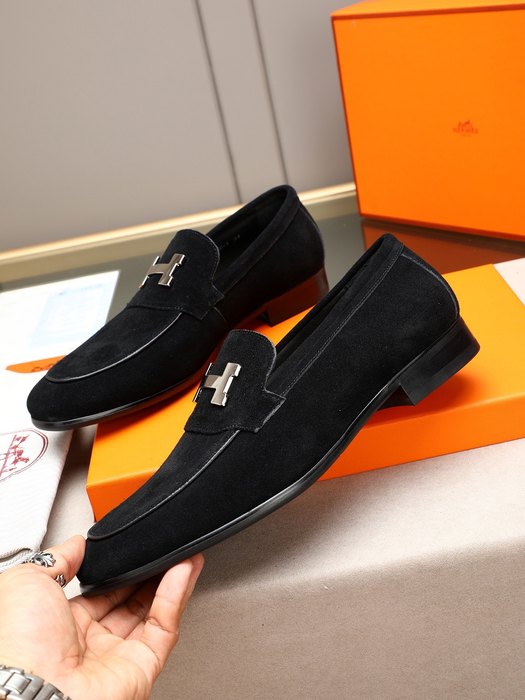 Shoes Hermes loafer Black Size 38 44 002