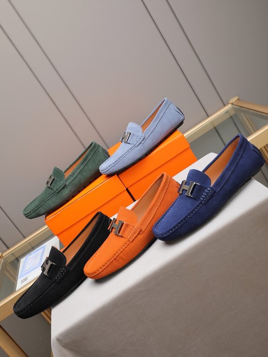 Shoes Hermes loafer Black Size 38 44