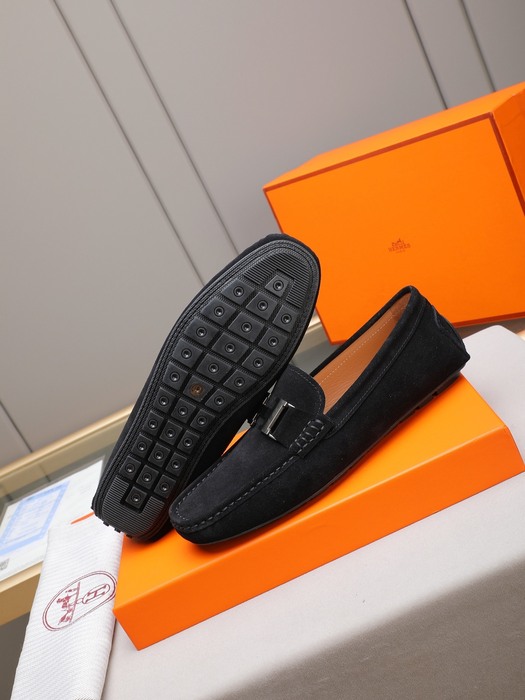 Shoes Hermes loafer Black Size 38 44