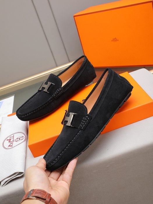 Shoes Hermes loafer Black Size 38 44