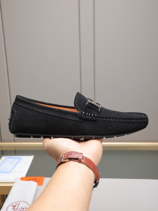 Shoes Hermes loafer Black Size 38 44