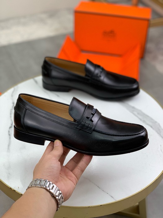 Shoes Hermes loafer Black Size 39 44 001