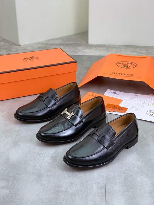 Shoes Hermes loafer Black Size 39 44 002