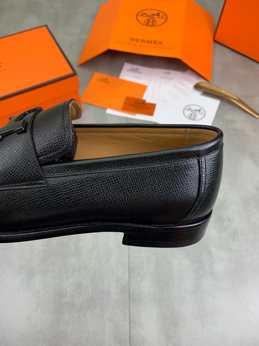 Shoes Hermes loafer Black Size 39 44 004